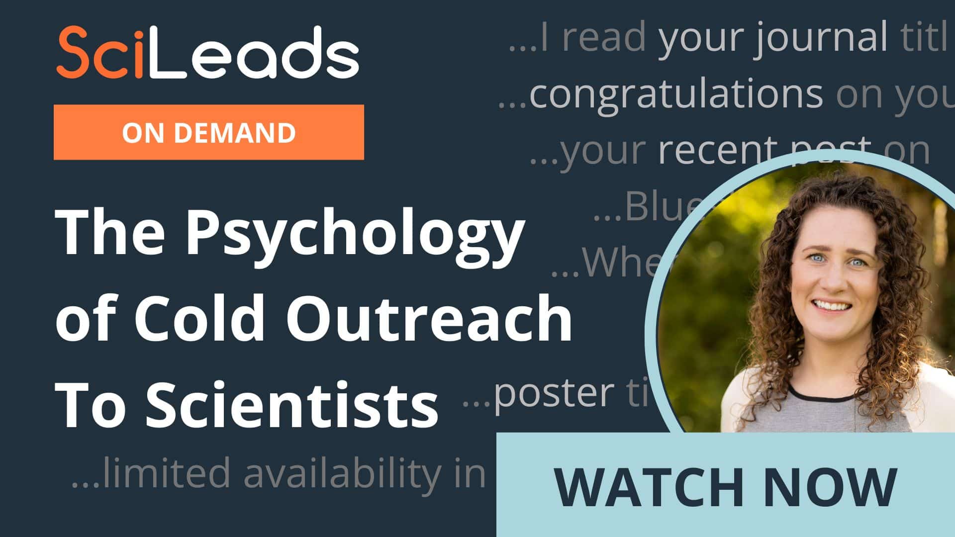 The Psychology of Cold Outreach to Scientists