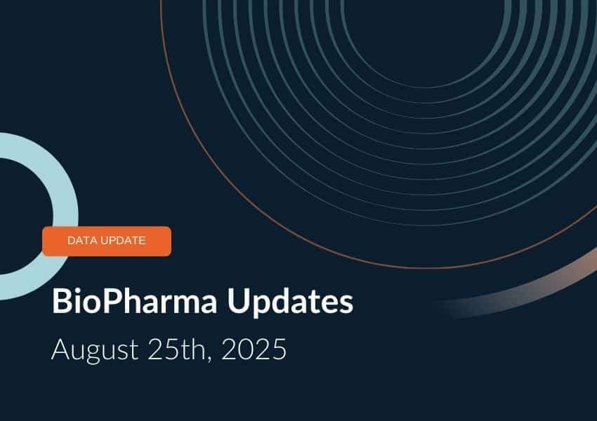 BioPharma Updates 25th August, 2025