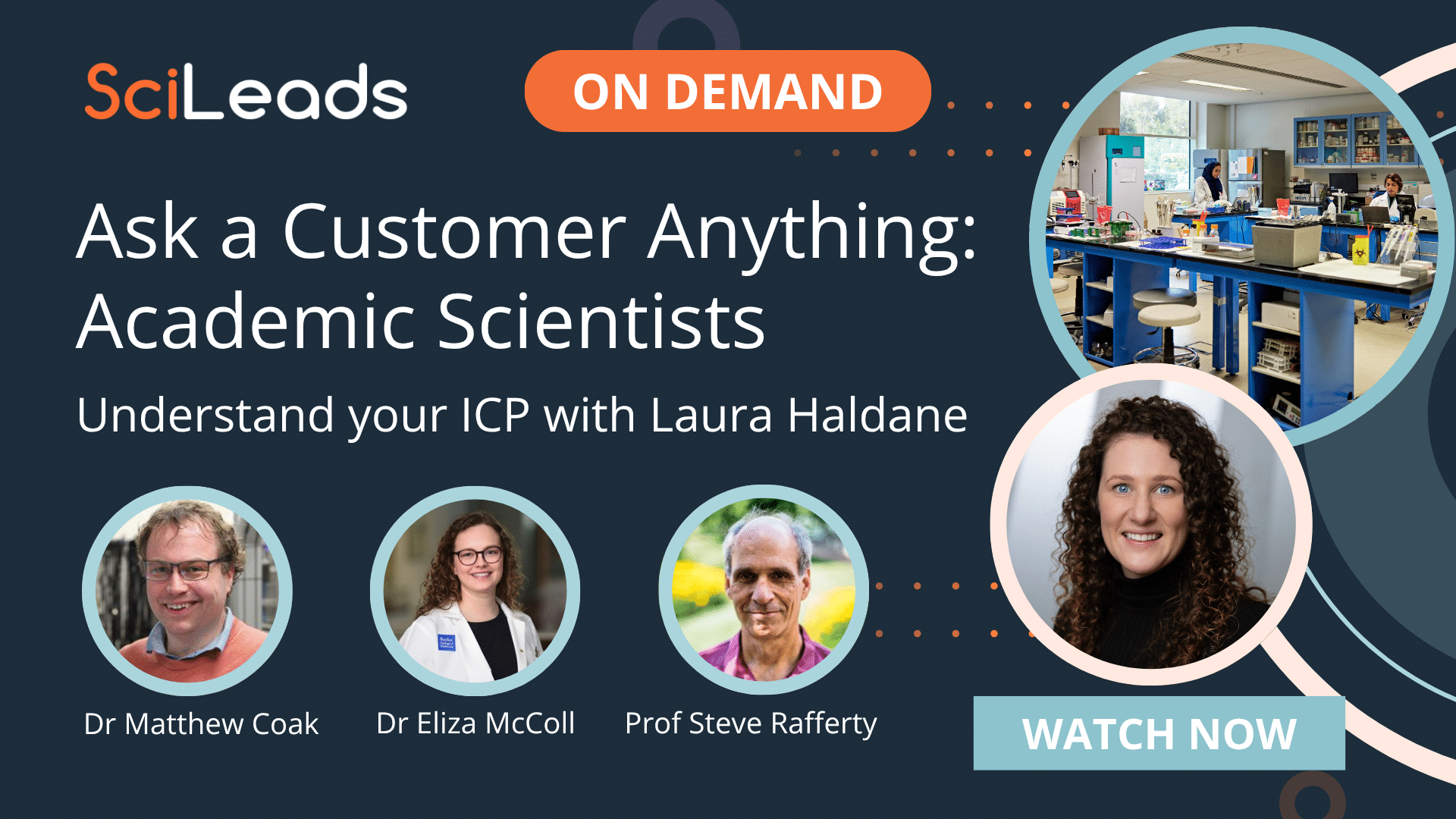 Ask a Customer Anything: Academic Scientists