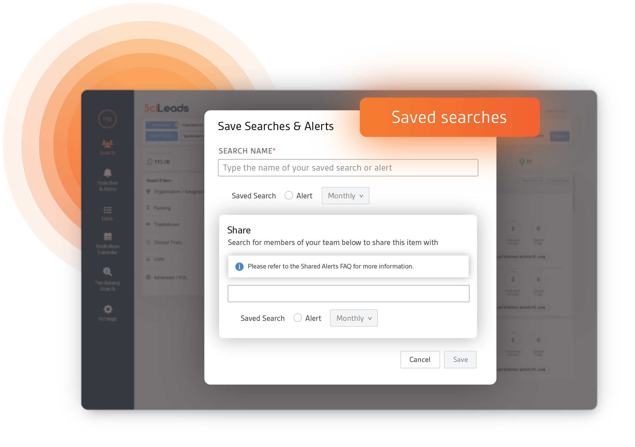 SciLeads Portal