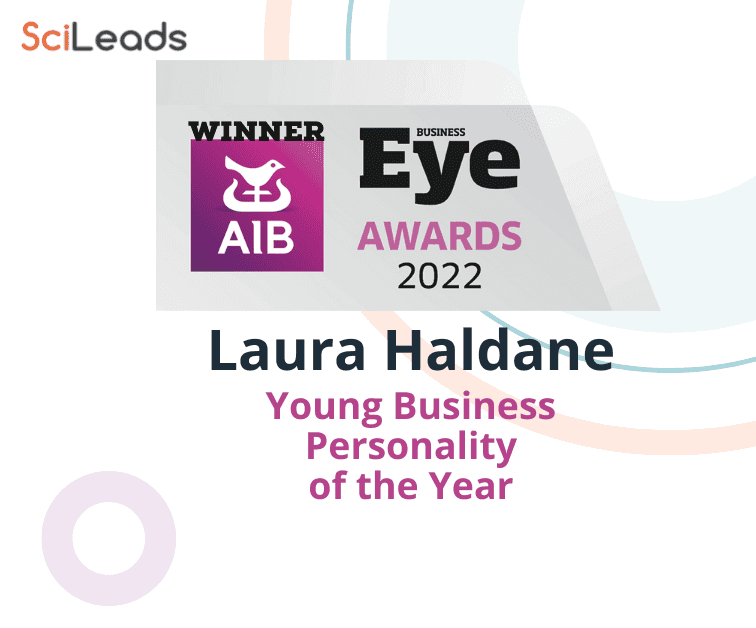 Laura Haldane wins Young Business Personality of the Year Award