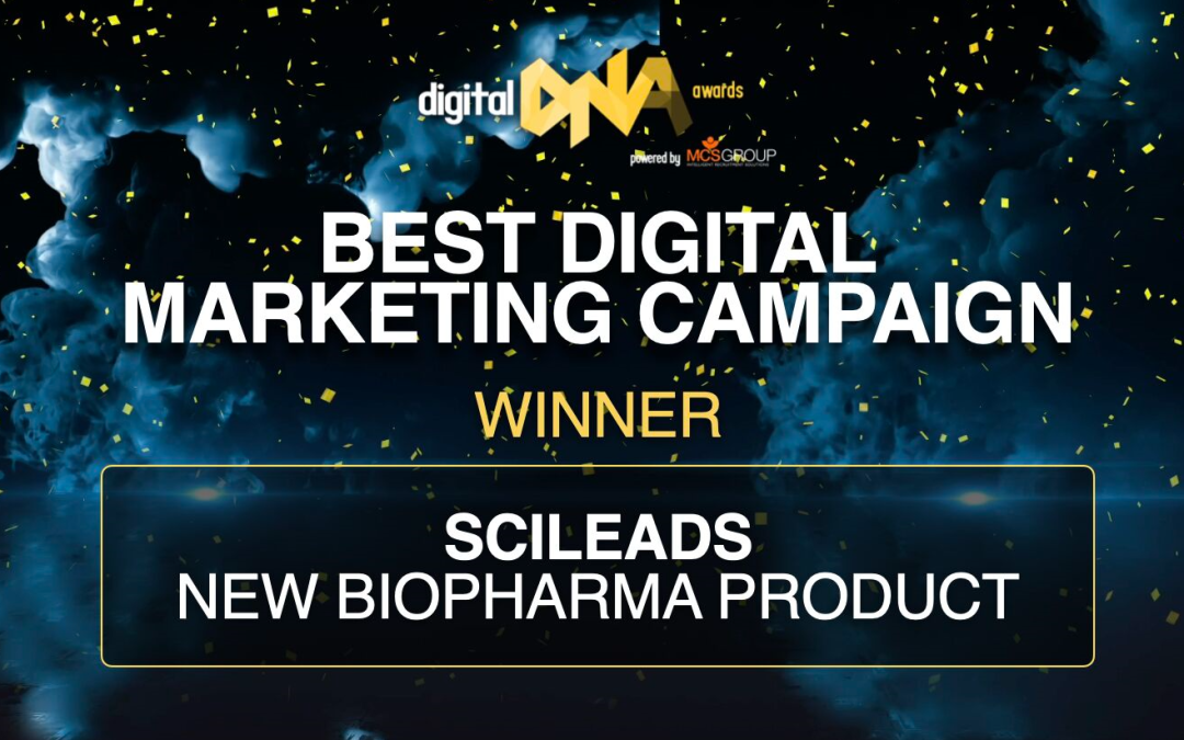 SciLeads Wins Digital Marketing Campaign Trophy at Digital DNA Awards 2024