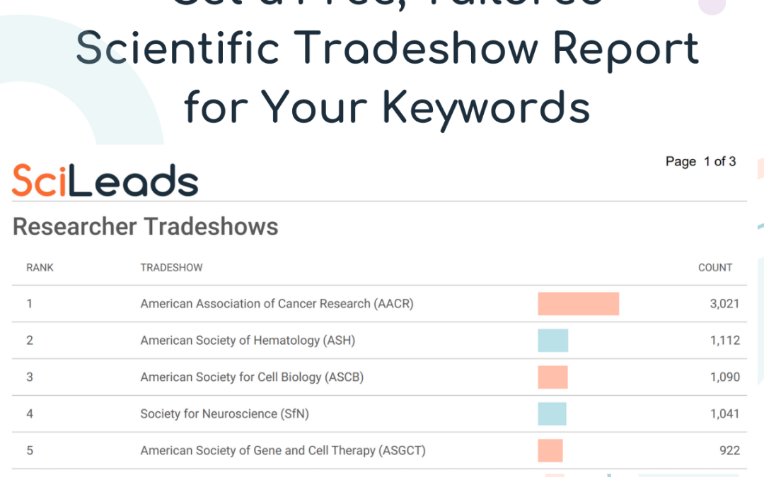 Planning Your 2024 Scientific Tradeshow Calendar?