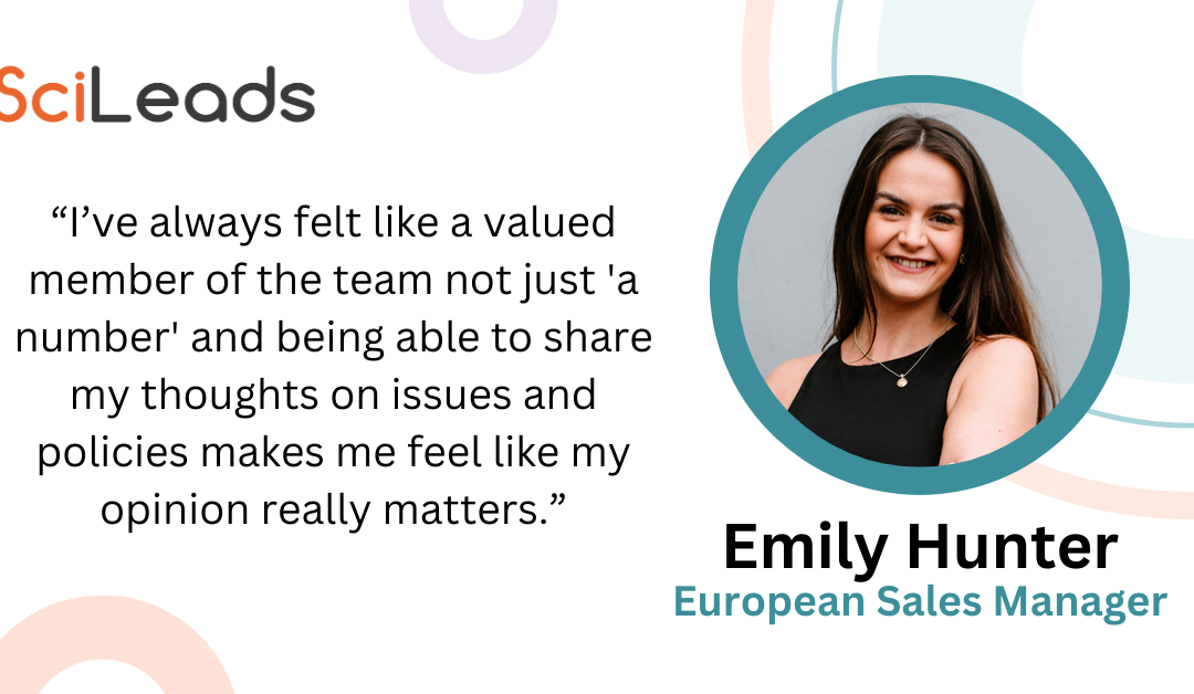 Q&A with Emily Hunter, European Sales Manager