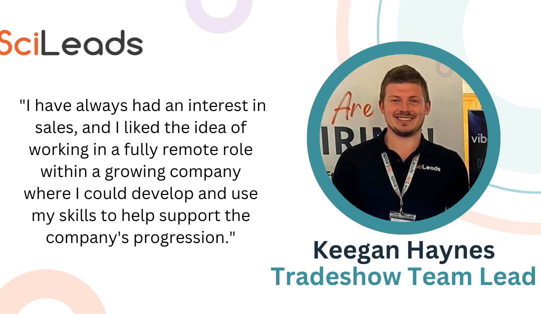 Q&A with Keegan Haynes, Tradeshow Team Lead