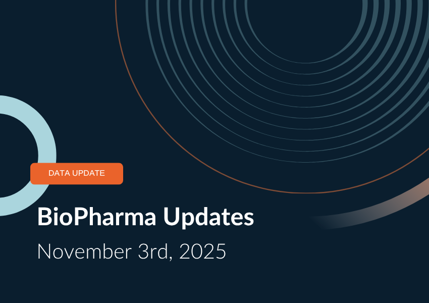 BioPharma Updates 3rd November, 2025